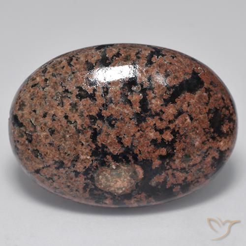 22.85ct Natural Multicolor Obsidiana, Ovalada, Opaco