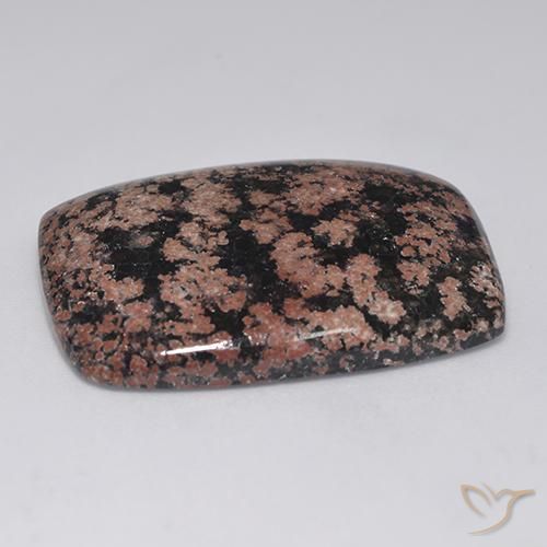 Obsidiana Multicolor natural de 27.42 ct, Forma Cojín, Opaco