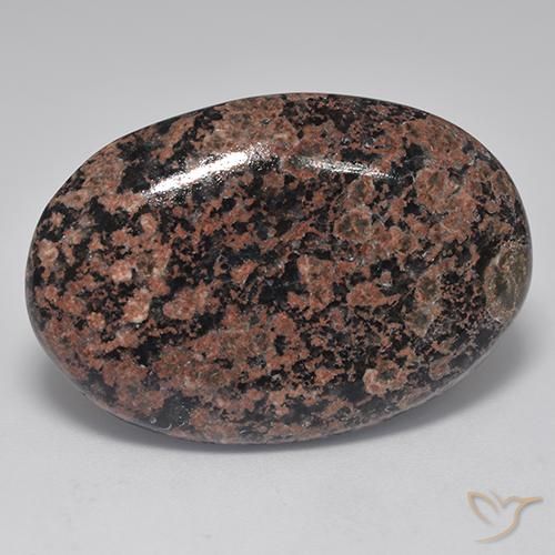 Obsidiana Multicolor natural de 24.91 ct, Ovalada, Opaco