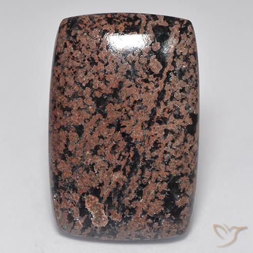 Obsidiana Multicolor natural de 28.85 ct, Forma Cojín, Opaco