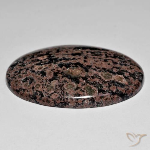 Obsidiana Multicolor natural de 28.40 ct, Ovalada, Opaco