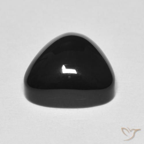 Ónix Negro natural de 3.35 ct, Trillón, Opaco