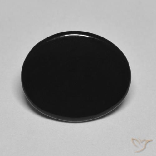 4.06ct Natural Negro Ónix, Ovalada, Opaco