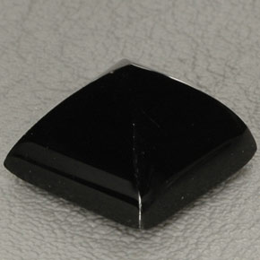 Ónix Negro natural de 23.46 ct, Corte Baguette, Opaco