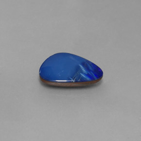 Doblete de ópalo multicolor natural de 2,88 ct, forma elegante, opaco