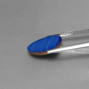 Doblete de ópalo multicolor natural de 2,38 ct, forma elegante, opaco