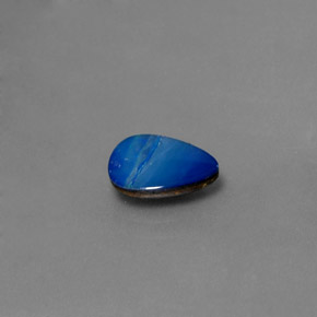 Doblete de ópalo multicolor natural de 1,06 ct, forma elegante, opaco