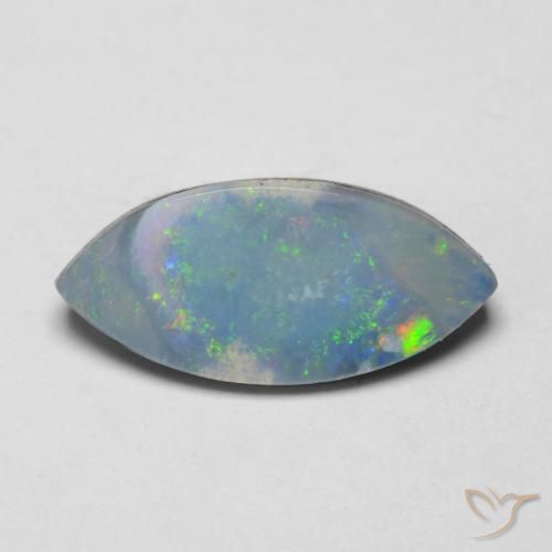 1.97ct Natural Multicolor Doblete de ópalo, Marquesa, Opaco