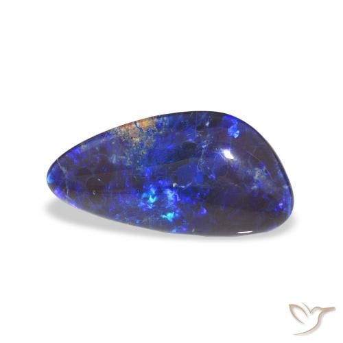 Triplete de ópalo Multicolor natural de 4.10 ct, Elegante, Opaco