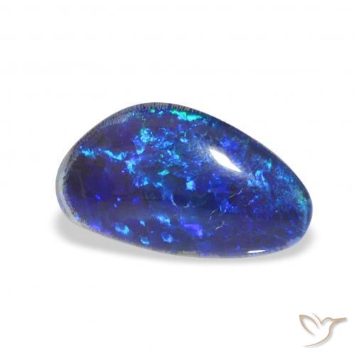 Triplete de ópalo Multicolor natural de 4.67 ct, Elegante, Opaco