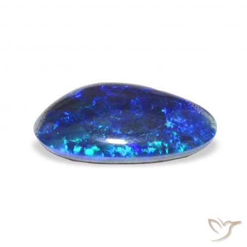 Triplete de ópalo Multicolor natural de 4.67 ct, Elegante, Opaco