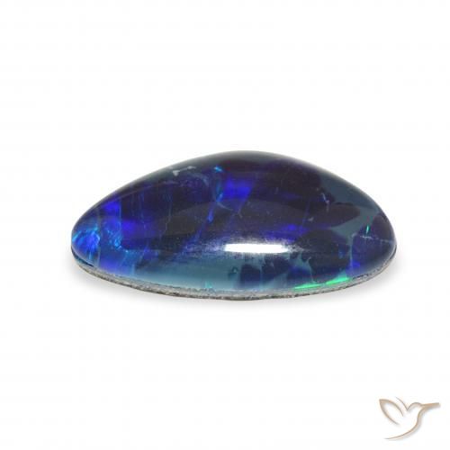 Triplete de ópalo Multicolor natural de 2.36 ct, Elegante, Opaco