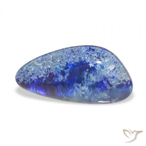 Triplete de ópalo Multicolor natural de 4.20 ct, Elegante, Opaco