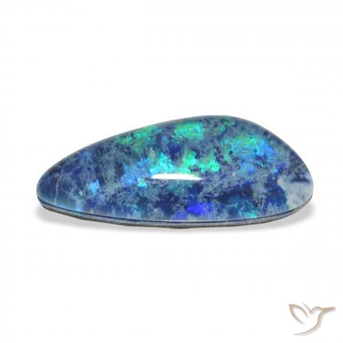 Triplete de ópalo Multicolor natural de 4.46 ct, Elegante, Opaco