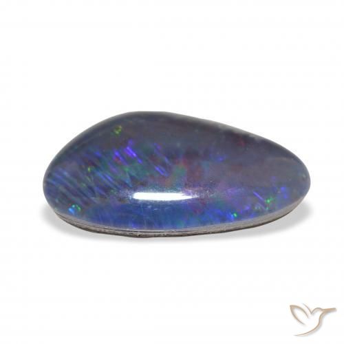 Triplete de ópalo Multicolor natural de 3.60 ct, Elegante, Opaco