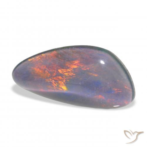 Triplete de ópalo Multicolor natural de 4.15 ct, Elegante, Opaco