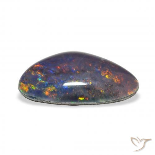 Triplete de ópalo Multicolor natural de 2.18 ct, Elegante, Opaco