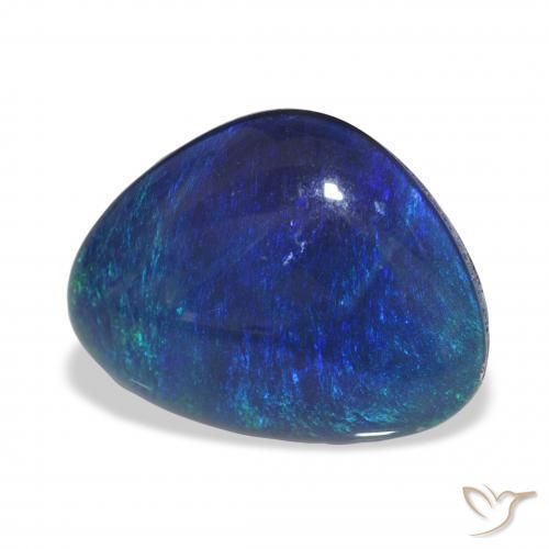 Triplete de ópalo Multicolor natural de 3.52 ct, Elegante, Opaco