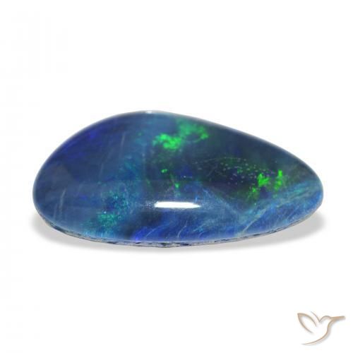 Triplete de ópalo Multicolor natural de 3.40 ct, Elegante, Opaco