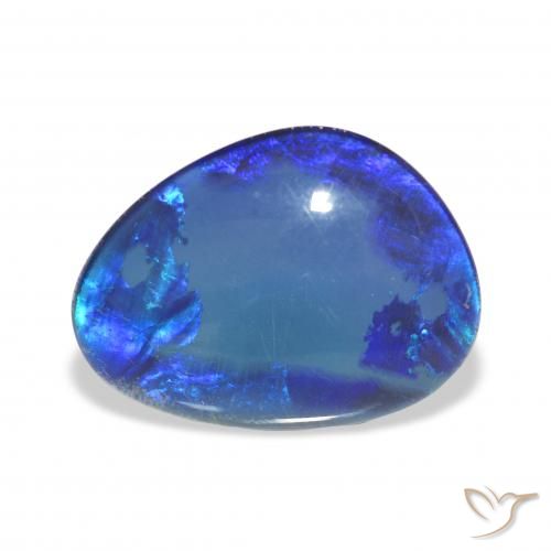 6.61ct Natural Multicolor Triplete de ópalo, Elegante, Opaco