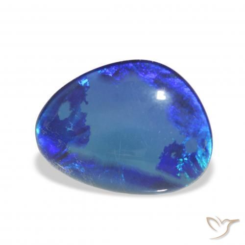 Triplete de ópalo Multicolor natural de 6.61 ct, Elegante, Opaco