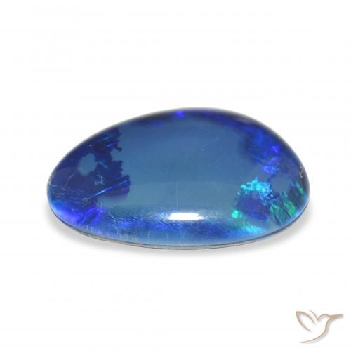 Triplete de ópalo Multicolor natural de 6.61 ct, Elegante, Opaco