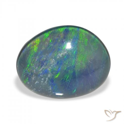9.32ct Multicolor Triplete de ópalo, Elegante, Opaco
