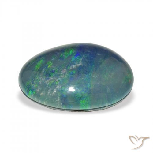 Triplete de ópalo Multicolor natural de 9.32 ct, Elegante, Opaco