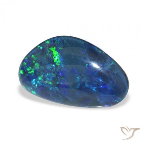 Triplete de ópalo Multicolor natural de 6.14 ct, Elegante, Opaco