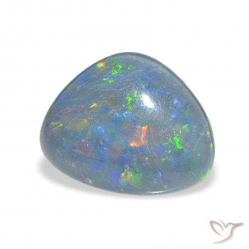 Triplete de ópalo Multicolor natural de 3.87 ct, Elegante, Opaco