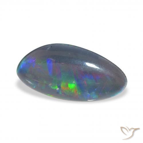 Triplete de ópalo Multicolor natural de 3.10 ct, Elegante, Opaco