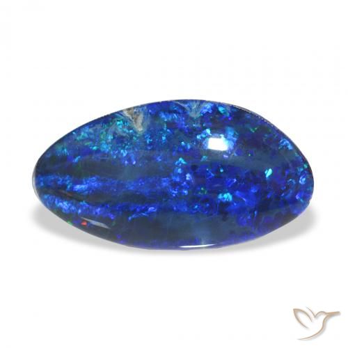 4.47ct Multicolor Triplete de ópalo, Elegante, Opaco