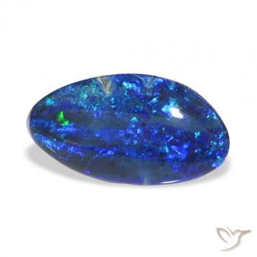 Triplete de ópalo Multicolor natural de 4.47 ct, Elegante, Opaco