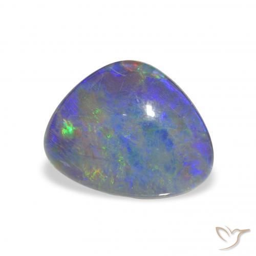 Triplete de ópalo Multicolor natural de 4.02 ct, Elegante, Opaco
