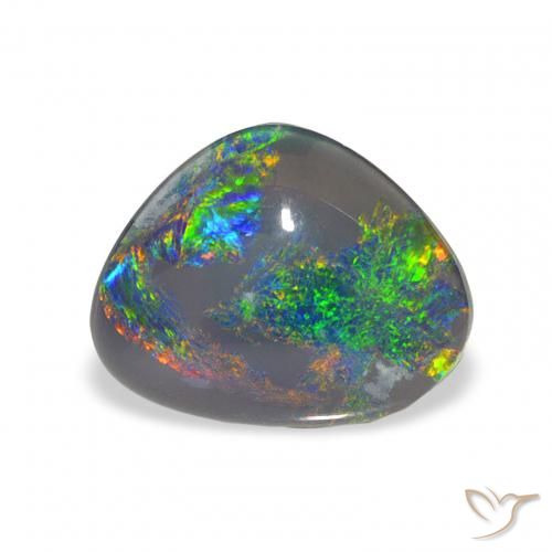 4.00ct Multicolor Triplete de ópalo, Elegante, Opaco