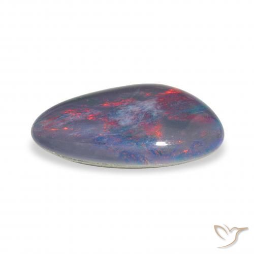 Triplete de ópalo Multicolor natural de 3.21 ct, Elegante, Opaco