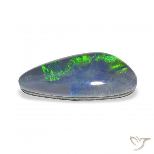Triplete de ópalo Multicolor natural de 4.24 ct, Elegante, Opaco