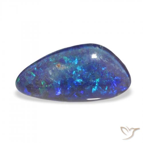 3.90ct Multicolor Triplete de ópalo, Elegante, Opaco