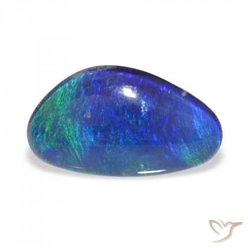 4.43ct Multicolor Triplete de ópalo, Elegante, Opaco