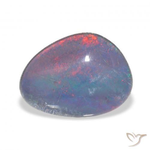6.65ct Multicolor Triplete de ópalo, Elegante, Opaco
