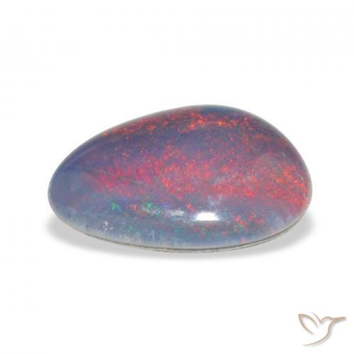 Triplete de ópalo Multicolor natural de 6.65 ct, Elegante, Opaco