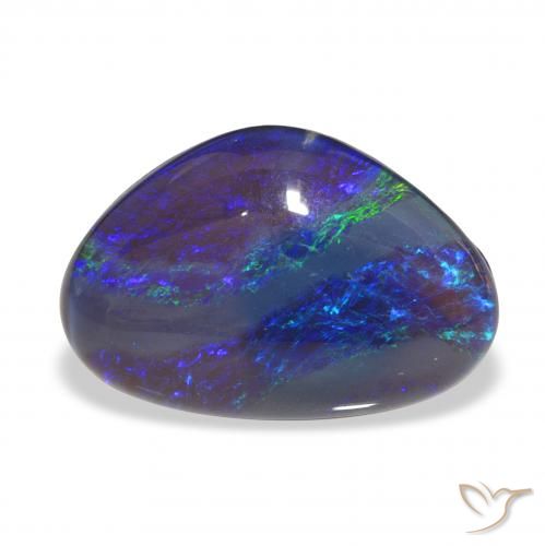 7.24ct Multicolor Triplete de ópalo, Elegante, Opaco
