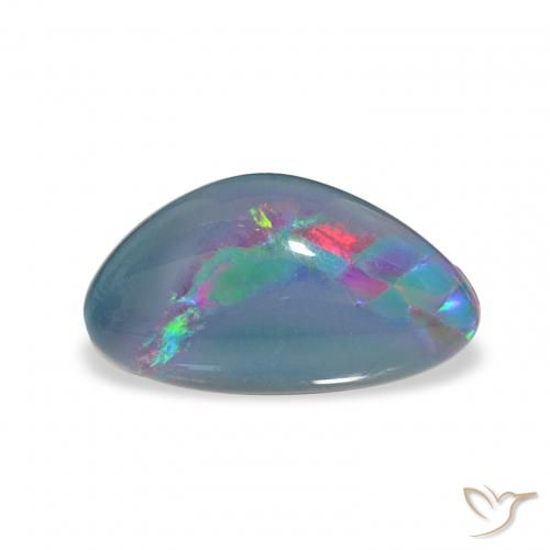 2.07ct Multicolor Triplete de ópalo, Elegante, Opaco