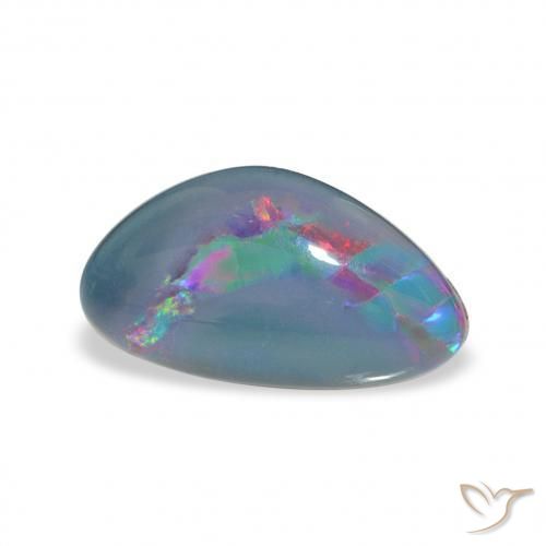 Triplete de ópalo Multicolor natural de 2.07 ct, Elegante, Opaco