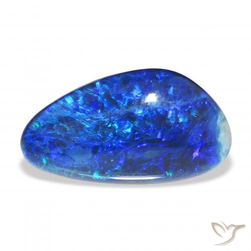 Triplete de ópalo Multicolor natural de 8.90 ct, Elegante, Opaco