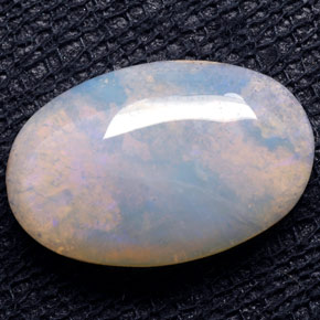Ópalo multicolor natural de 4,49 ct, transparente, transparente / translúcido