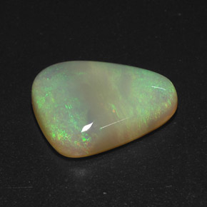 Ópalo multicolor natural de 10,15 ct, transparente, transparente / translúcido
