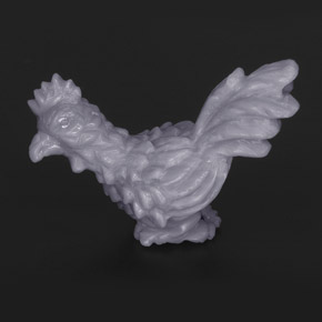 Ópalo multicolor natural de 53,30 ct, forma elegante, opaco