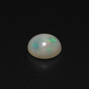 Ópalo multicolor natural de 0,94 ct, transparente, transparente / translúcido