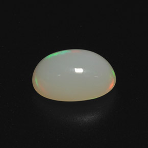 Ópalo multicolor natural de 1,05 ct, transparente, transparente / translúcido